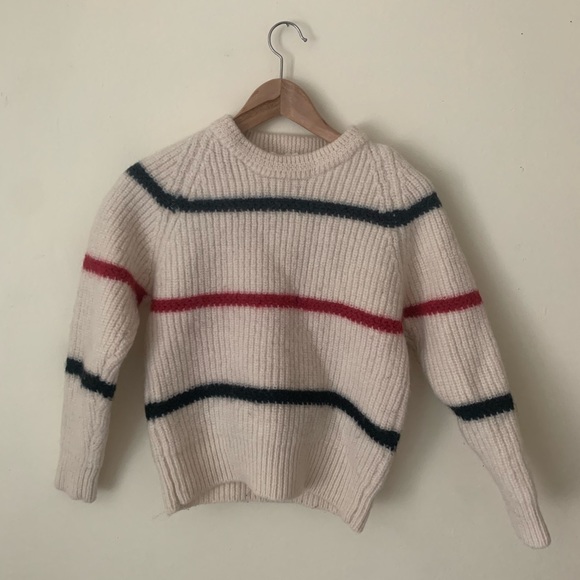 Wool Striped Sweater - Picture 2 of 4